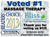 Bliss Massage & Wellness Center Voted #1 Massage Therapy